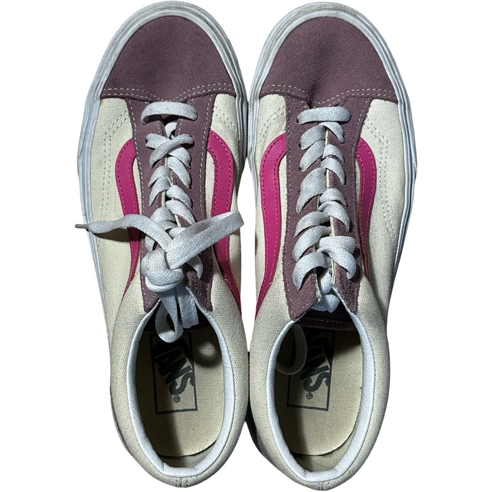 Vans Old Skool Suede/Canvas Sneakers Multi-Color W8/M6.5